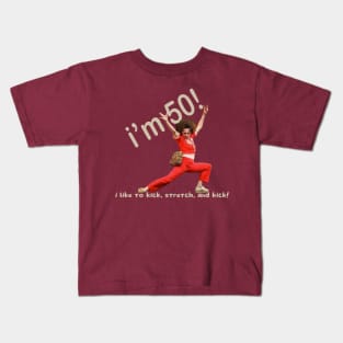 i like to kick Kids T-Shirt